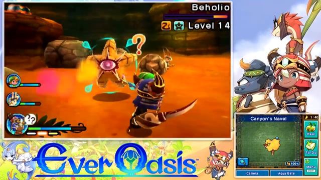 Ever Oasis Walkthrough - Part 31: The Three Lithographs смотреть онлайн