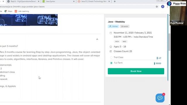 Learn JAVA Tutorial For Kids | Online Java Classes for Beginners | PiggyRide смотреть онлайн