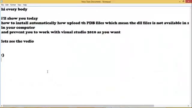 Missing PDB files in visual studio 2010 смотреть онлайн