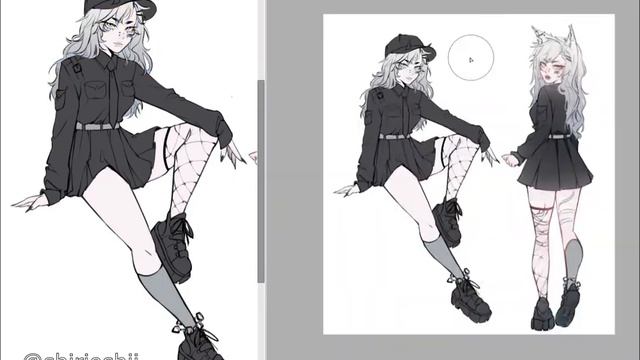 Commission Speedpaint #1 || PaintTool SAI