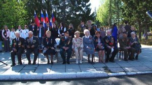 Специальный репортаж с празднования Дня Победы в Бийске (Бийское телевидение)