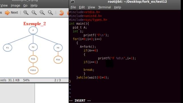 fonction fork programmation c linux en darija смотреть онлайн