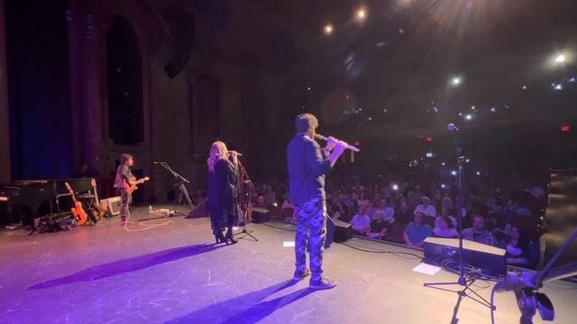 Landslide - Fleetwood Mac - Stevie Nicks - Acoustic Cover - Mikey Vitale Playing Flute смотреть онлайн