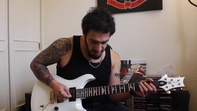 How to play ‘Aces High’ by Iron Maiden Guitar Solo Lesson w/tabs смотреть онлайн
