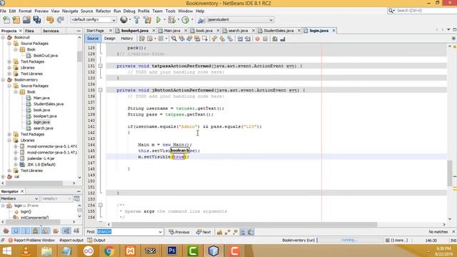 Book inventory management System Using Java Part 5 смотреть онлайн