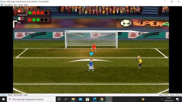 Super Arcade Soccer 2021. Euro Final Penalty and Award Ceremony смотреть онлайн