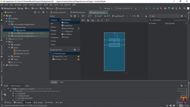 Android tutorial - 11 - How Create the Communication Between Fragment & Activity смотреть онлайн