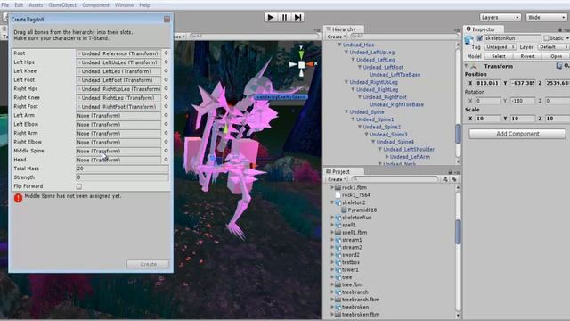 Unity3D Tutorial #130 [ Ragdoll Physics ]