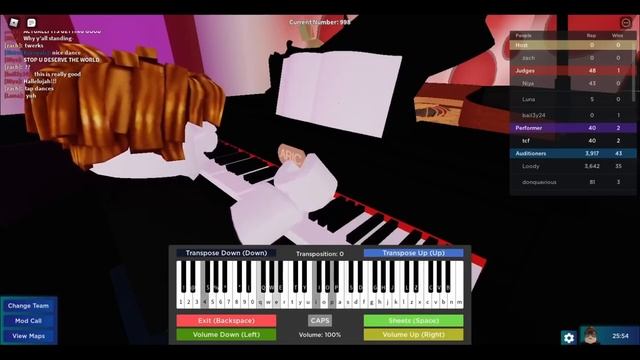 World's Smallest Violin - AJR | on Roblox Got Talent (Part 2) (Piano Cover) смотреть онлайн