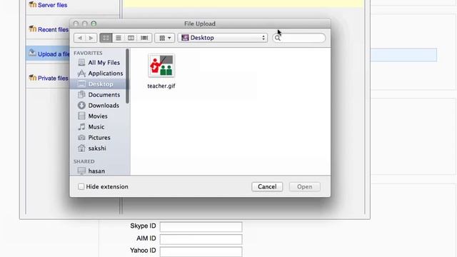 Moodle - Upload user profile picture смотреть онлайн