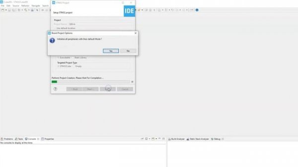 Начало работы с Cube IDE