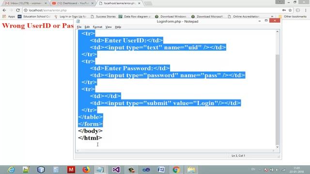 Redirect to Other Page and Type Casting in PHP смотреть онлайн