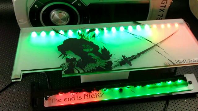NieR: Automata RGB GPU Backplate and GPU Bracket смотреть онлайн