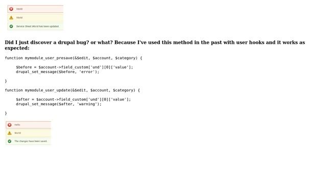 Drupal: Get the before and after values of a node field смотреть онлайн