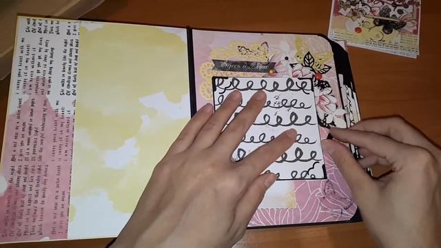 Альбом для девушки. Скрапбукинг. Ручная работа. смотреть онлайн