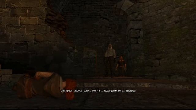 The Witcher - Часть 1: Геральт, Каэр Морхен, Нападение Саламандр. смотреть онлайн