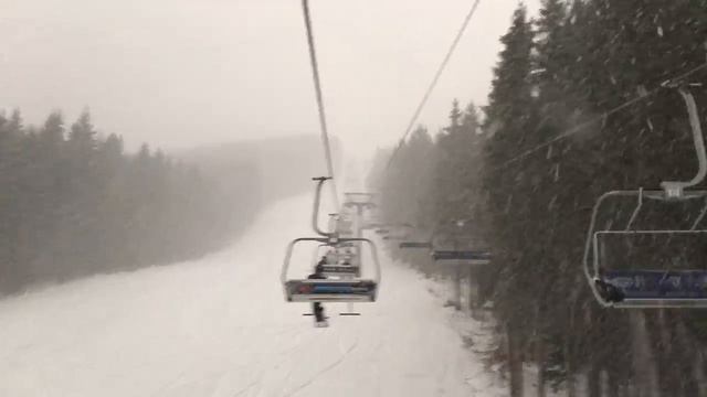 Обалденная снежная погода в Буковеле. смотреть онлайн