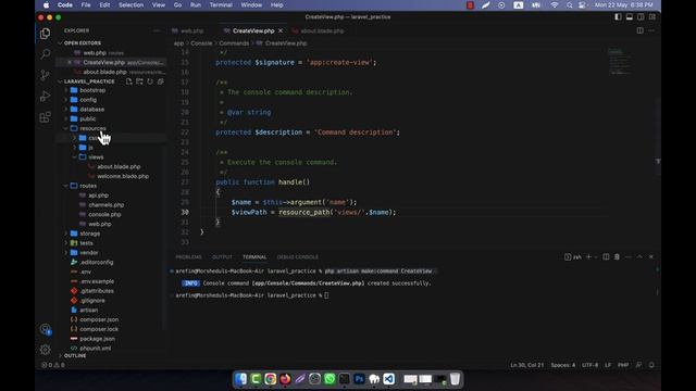 Laravel 10 Fundamental [Part 15] - Creating View смотреть онлайн