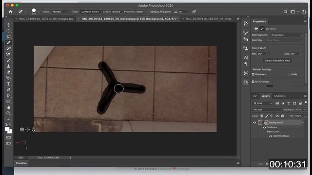 My 360 photo editing workflow (Photoshop and Insta360 Studio) смотреть онлайн