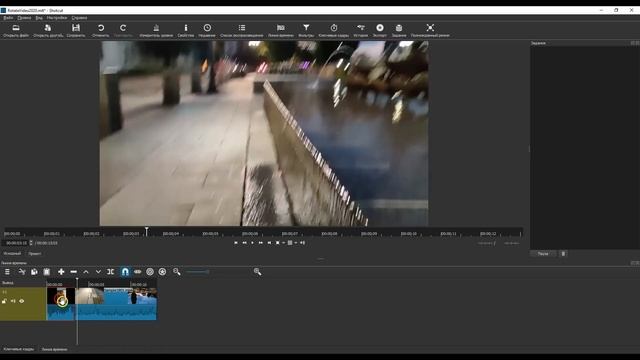 ShotCut по-русски. Поворот видео на 90 и 180 градусов. Урок 6