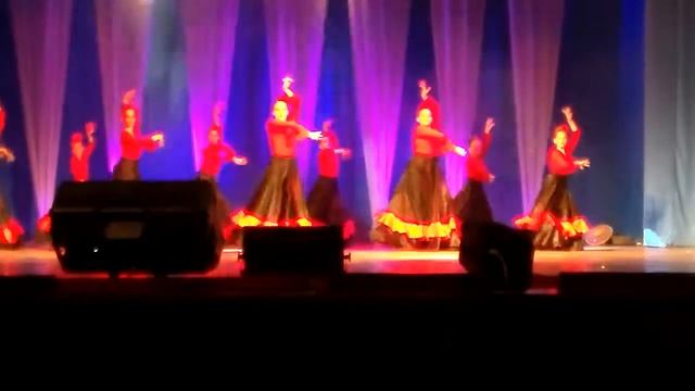 гранадина ДК - "Ритмы Фламенко" г.Димитровград смотреть онлайн