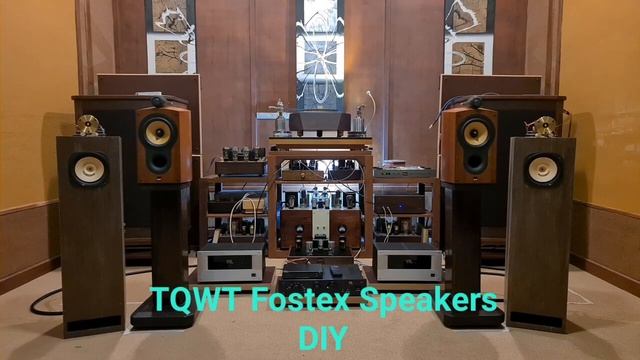Comparison of The B&W-805s vs The TQWT Fostex speakers DIY with VTL MB125 ? смотреть онлайн