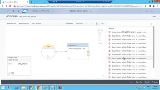 SAP-BW4HANA 2.0 Process Chain Creation & Scheduling & Monitoring смотреть онлайн