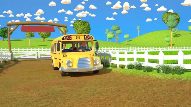 Колеса в автобусе (Семейная версия) - Wheels On The Bus (Family Version)