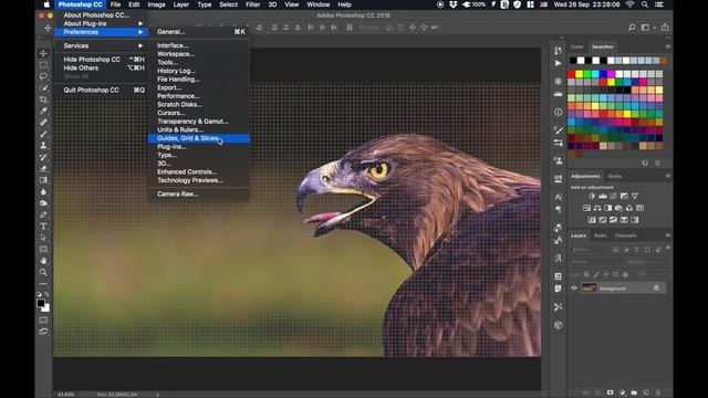 How To Set Rule Of Thirds Grid In Photoshop - Photoshop Preferences - Guides, Grid And Slices смотреть онлайн
