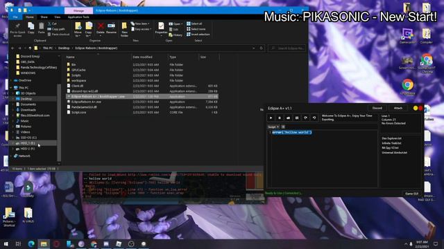 NEW ROBLOX EXPLOIT: ECLIPSE-REBORN (WORKING) 50+ GAME GUI, LEVEL 8 LBI, AND MANY MORE! смотреть онлайн