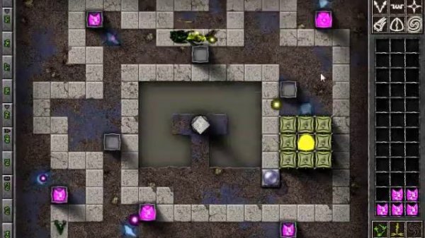 Gemcraft Labyrinth D4 Shadows and pylons