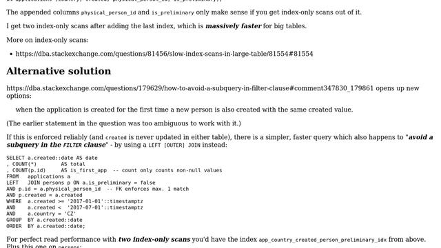 Databases: How to avoid a subquery in FILTER clause? (3 Solutions!!) смотреть онлайн