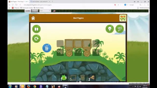 HOW TO PLAY BAD PIGGIES ON ONLINE + LINK +GAMEPLAY смотреть онлайн