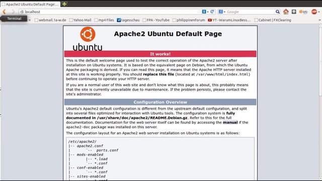 Apache Webserver in Ubuntu 16.04 18.04 installieren / Grundinstallation und Testen [Deutsch/German] смотреть онлайн