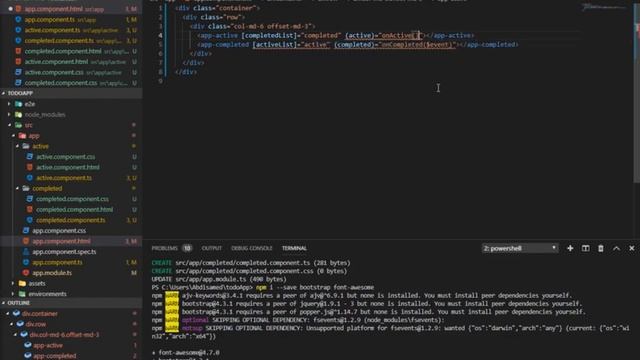 Passing data between Child & Parent components (Angular App with @Input(), @Output, & EventEmitter) смотреть онлайн