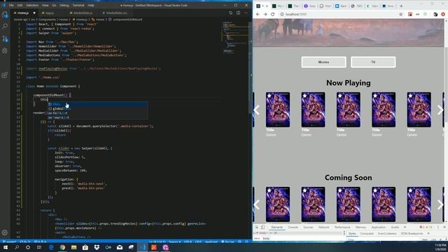 React Redux App part 5 | Let's Make an App | Swiper Carousels Set-Up смотреть онлайн