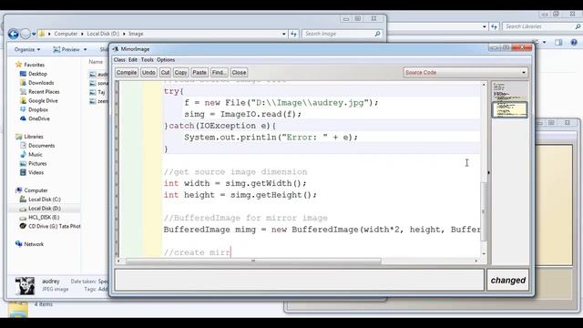 Java | How to create a mirror image смотреть онлайн