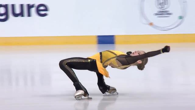Alexandra Trusova / ISU Junior Grand Prix Kaunas 2018 SP смотреть онлайн