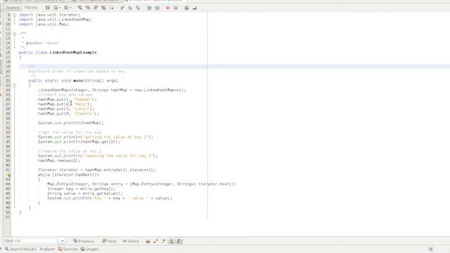 LinkedHashMap Java Program in Tamil | ஜாவா (Java in Tamil) смотреть онлайн
