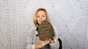 Как связать шапку спицами / Необычное вязание шапки Запись эфира