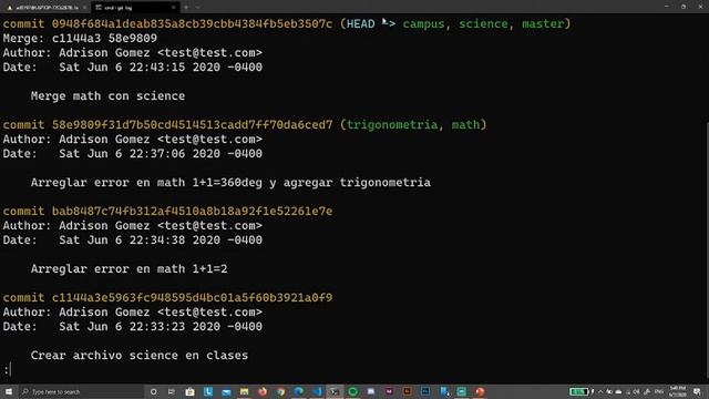 Guia Tutorial de Git: Capitulo 2. Trabajando con ramas. смотреть онлайн