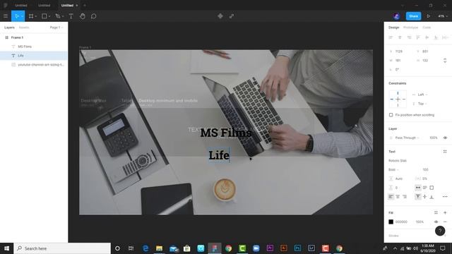 How To Make a YouTube Channel Art in Figma | Figma Tutorial | MS Films | 2020 смотреть онлайн