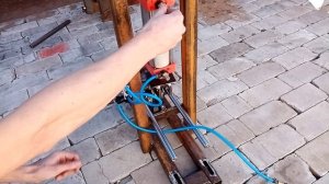 Регулировка скорости движения пневмоцилиндра. Пневмотиски смыкания пресс-формы ТПА