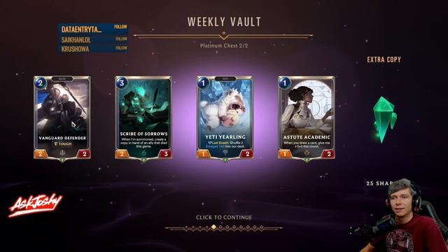 WEEKLY VAULT REWARDS! - Legends of Runeterra Preview Patch (LoL Card Game!) LoR смотреть онлайн