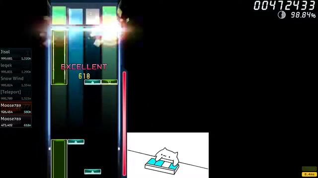 bongo cat osu mania test смотреть онлайн