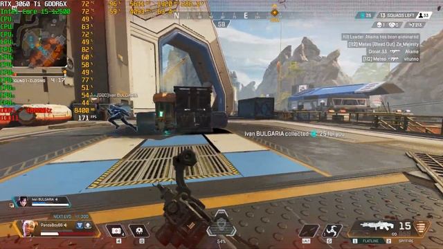 Apex Legends Gameplay with i5-12500 + DDR5 + RTX 3060 Ti GDDR6X смотреть онлайн