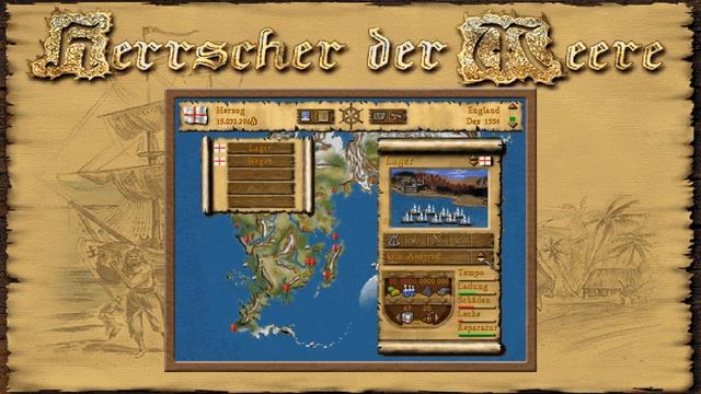 Let's Play Herrscher der Meere DOS, 1997] 144 Typisch KI (1) смотреть онлайн
