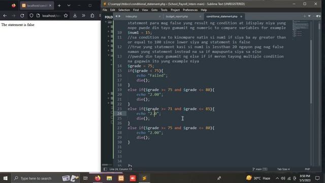PHP Programming Tutorial - Conditional Statement (BEGINNERS GUIDE) смотреть онлайн