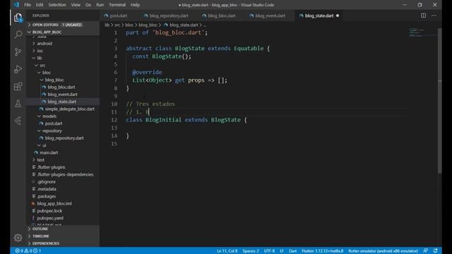 Blog App con patrón Bloc y firebase смотреть онлайн