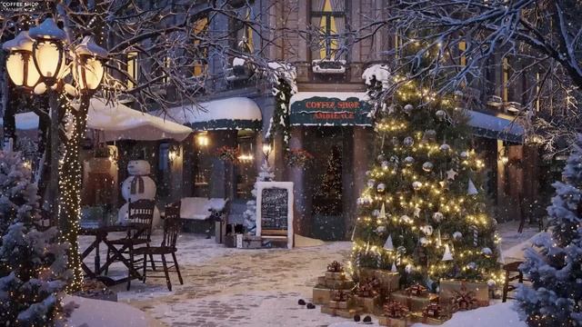 3 Hours of Christmas Jazz Music with Snowfall and Traditional Christmas Songs & Carols смотреть онлайн